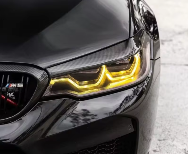 CSL DRL Modules Fit for BMW F90 M5 G30 5 Series 2017-2021 LED Yellow Headlight Daytime Running Lights - Image 4